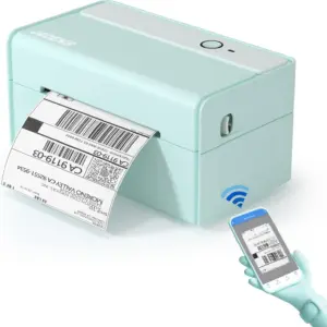 JADENS Wireless Bluetooth Thermal Label Printer