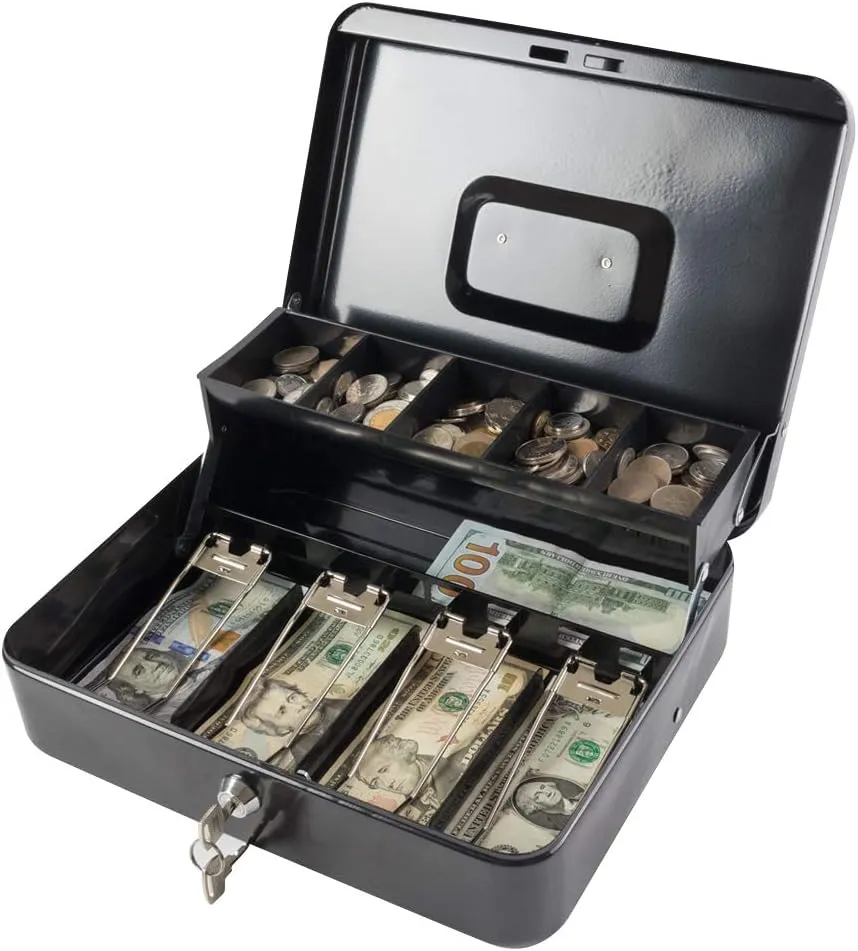 KYODOLED Locking Money Organizer Box (XL)